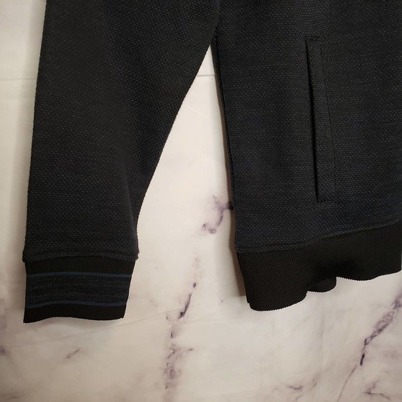 VINCE CAMUTO navy blue zipper up mens jacket L - Picture 2 of 6